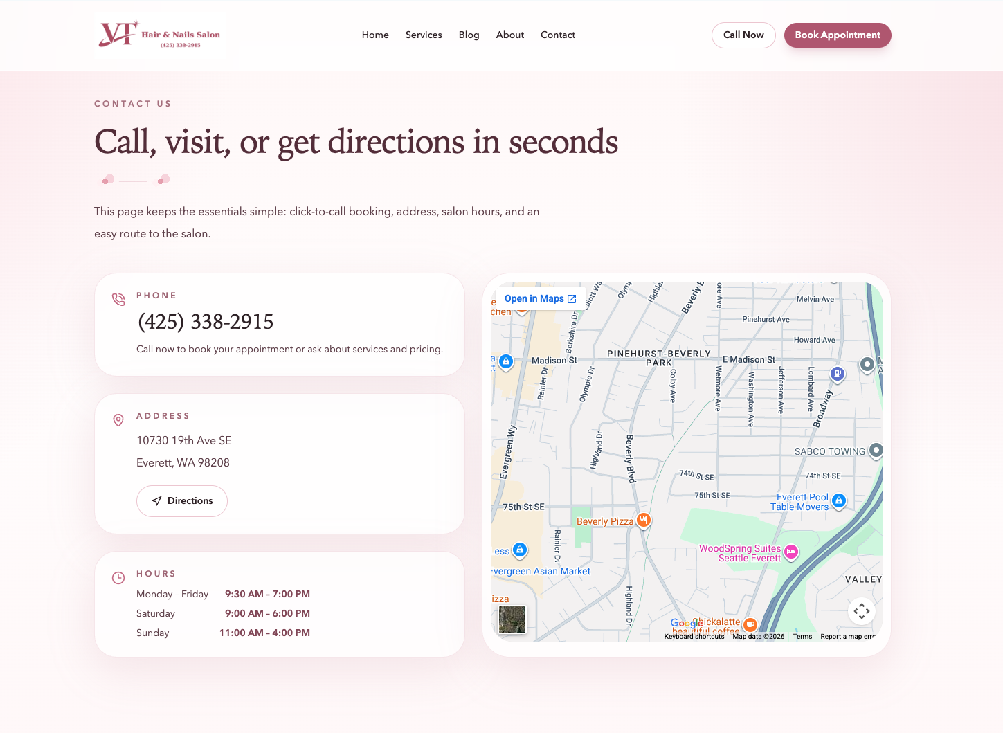 VT Nails screenshot